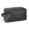 Faux Leather Toiletry Bags Black